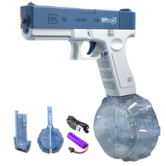 Electric Water Gun Toy with Drum